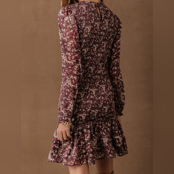 SOLD Bohme Floral Mini Dress - Picture 3 of 8
